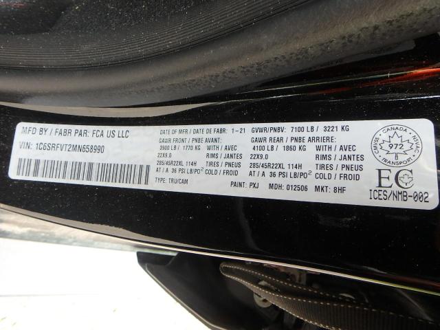 Photo 13 VIN: 1C6SRFVT2MN658990 - RAM 1500 SPORT 