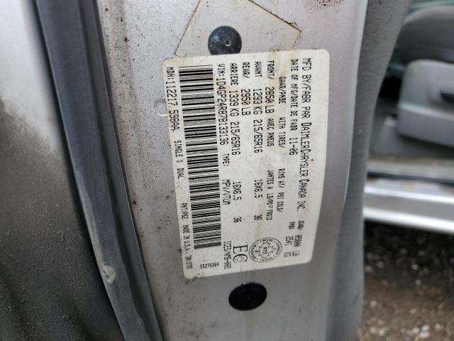 Photo 12 VIN: 1D4GP24R87B133136 - DODGE CARAVAN 