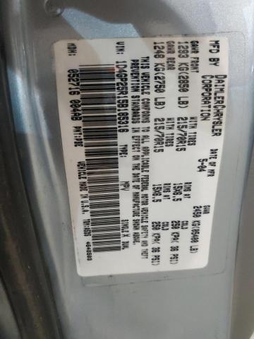 Photo 11 VIN: 1D4GP25R15B185316 - DODGE CARAVAN SE 