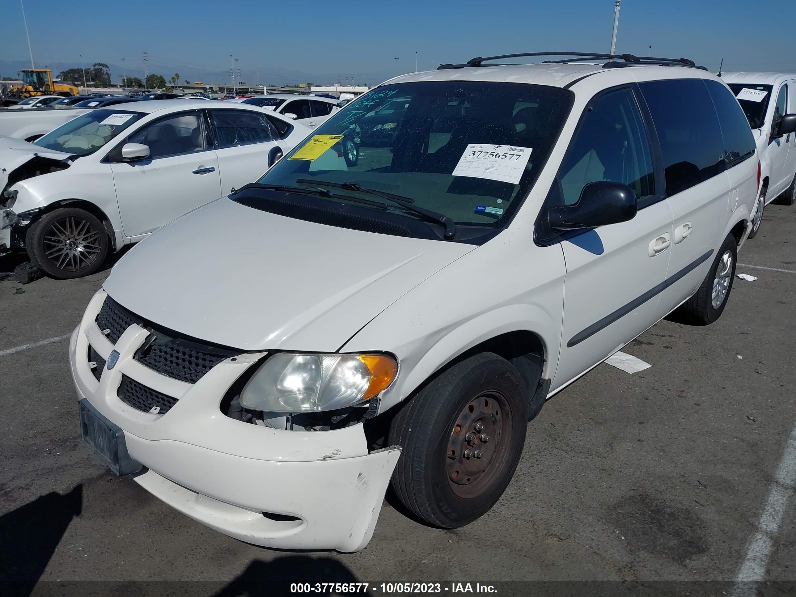 Photo 1 VIN: 1D4GP45383B122766 - DODGE CARAVAN 