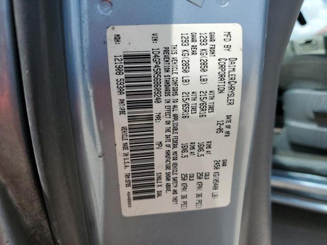 Photo 12 VIN: 1D4GP45R56B609240 - DODGE CARAVAN SX 