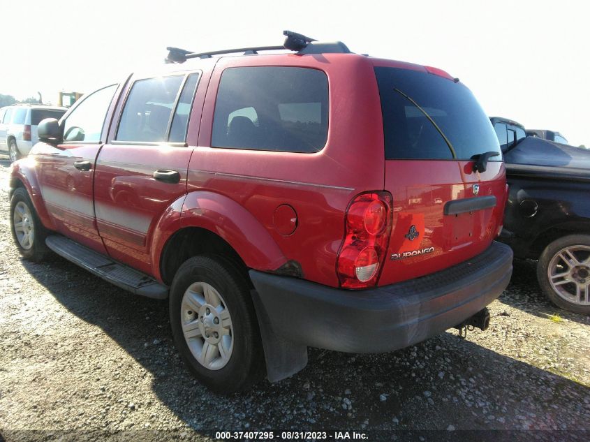 Photo 2 VIN: 1D4HB38N14F231395 - DODGE DURANGO 