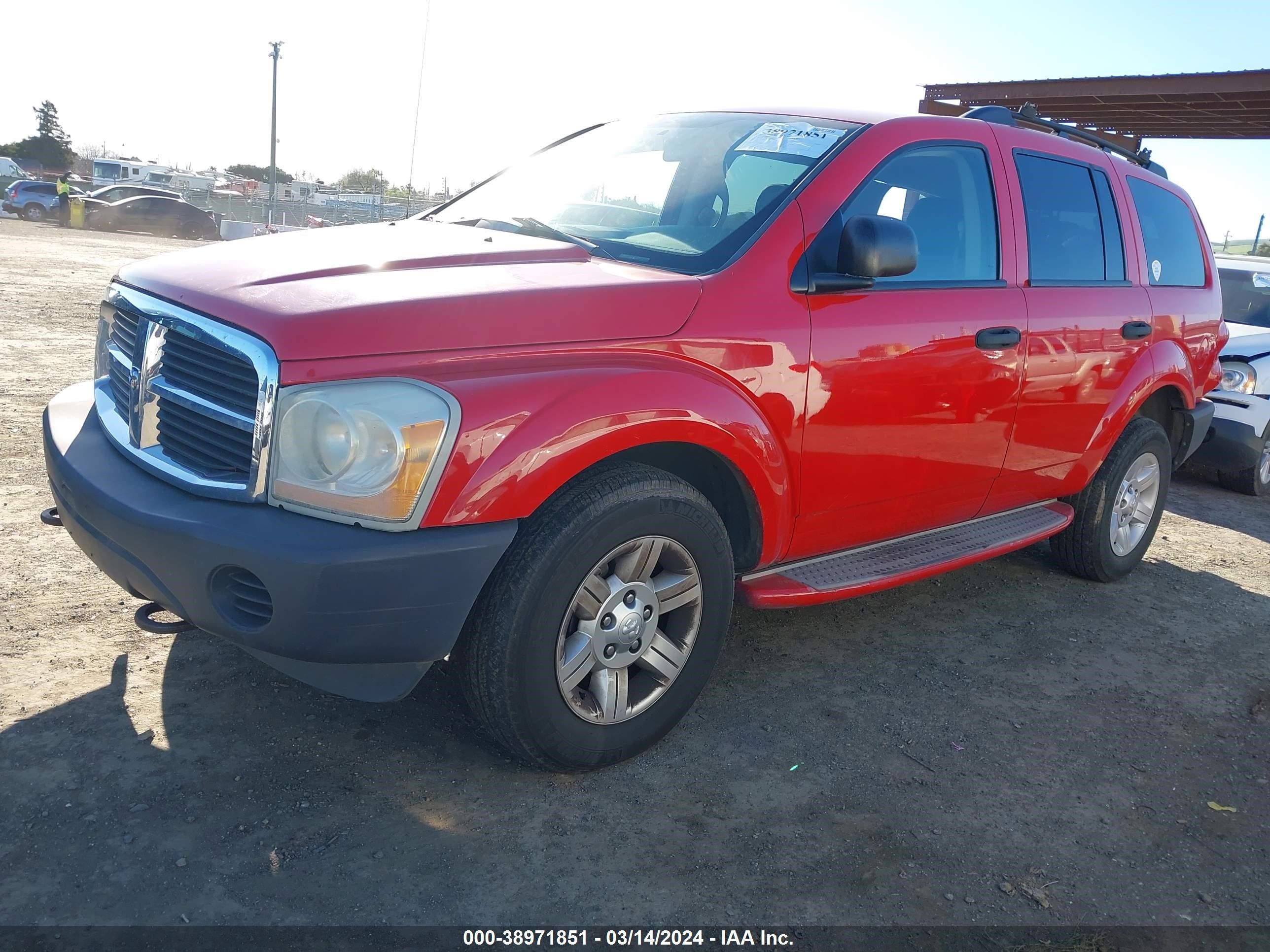 Photo 1 VIN: 1D4HB38N84F115286 - DODGE DURANGO 