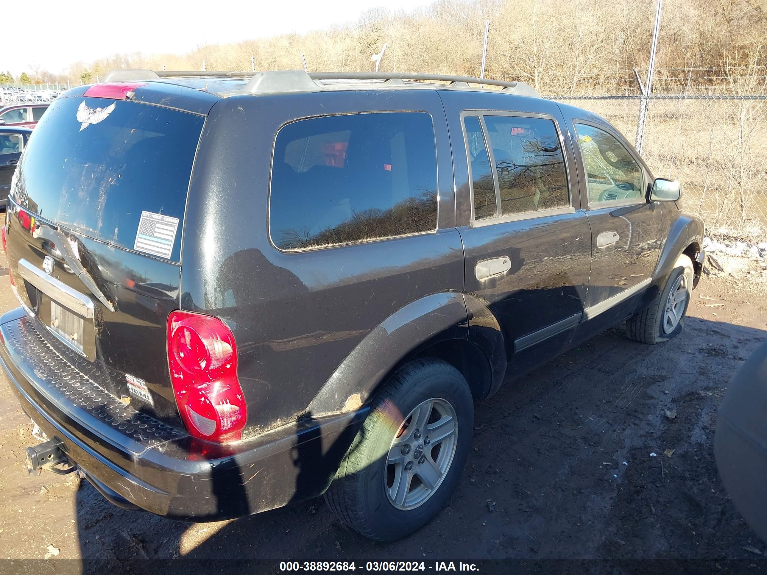 Photo 3 VIN: 1D4HB48276F155583 - DODGE DURANGO 