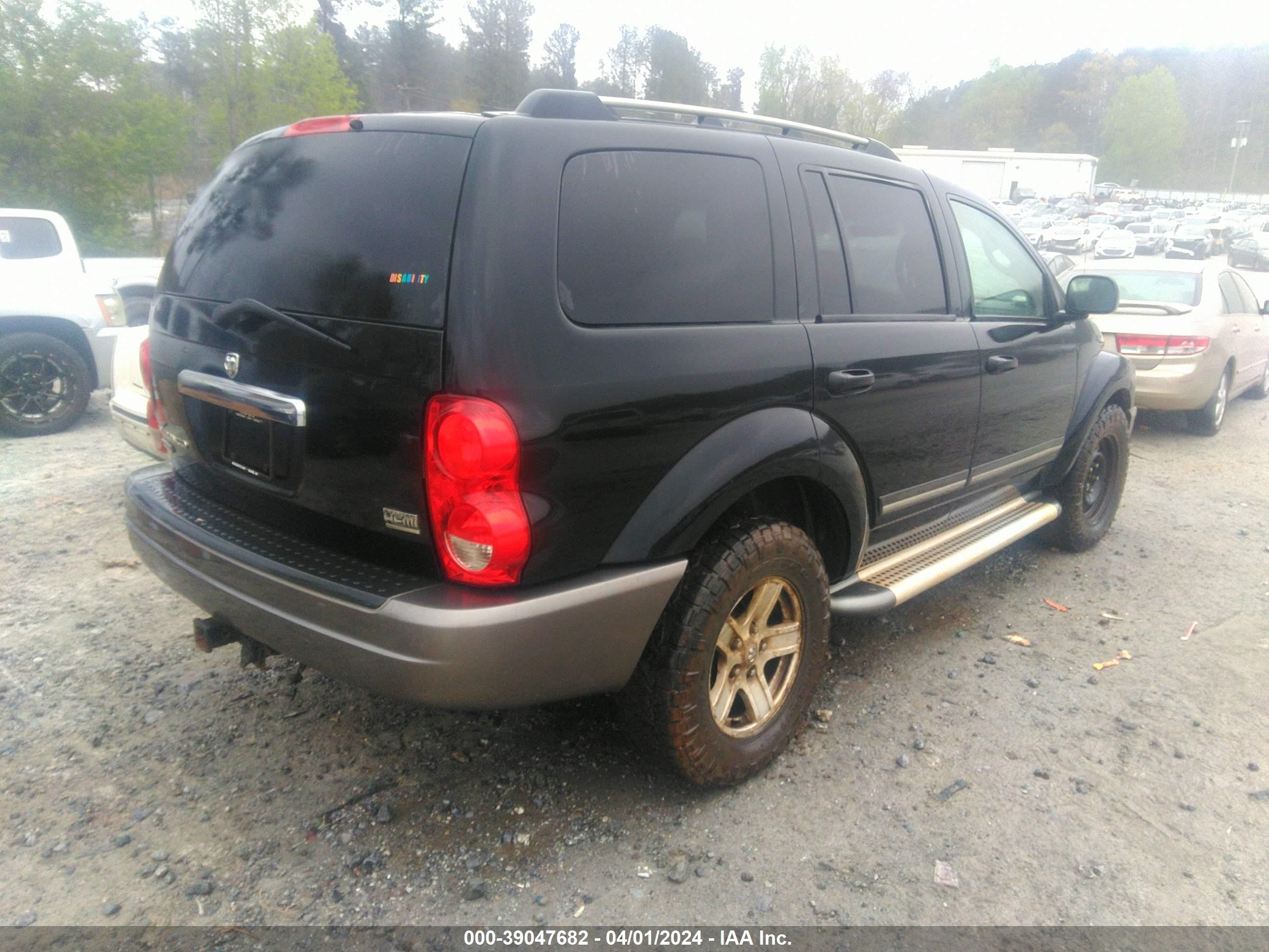 Photo 3 VIN: 1D4HB48D65F566666 - DODGE DURANGO 