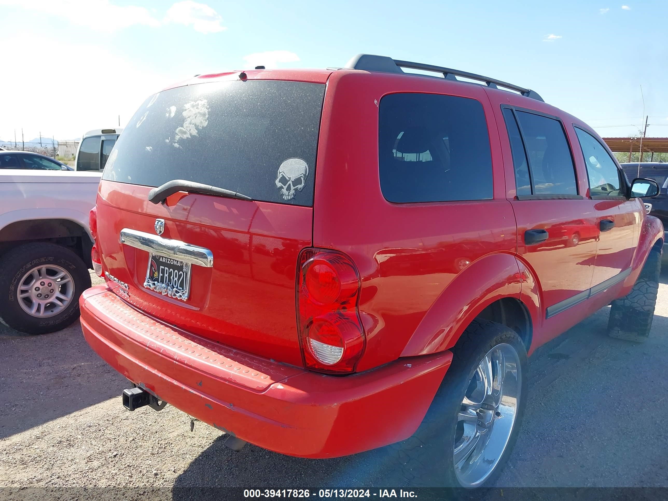 Photo 3 VIN: 1D4HB48N16F149921 - DODGE DURANGO 