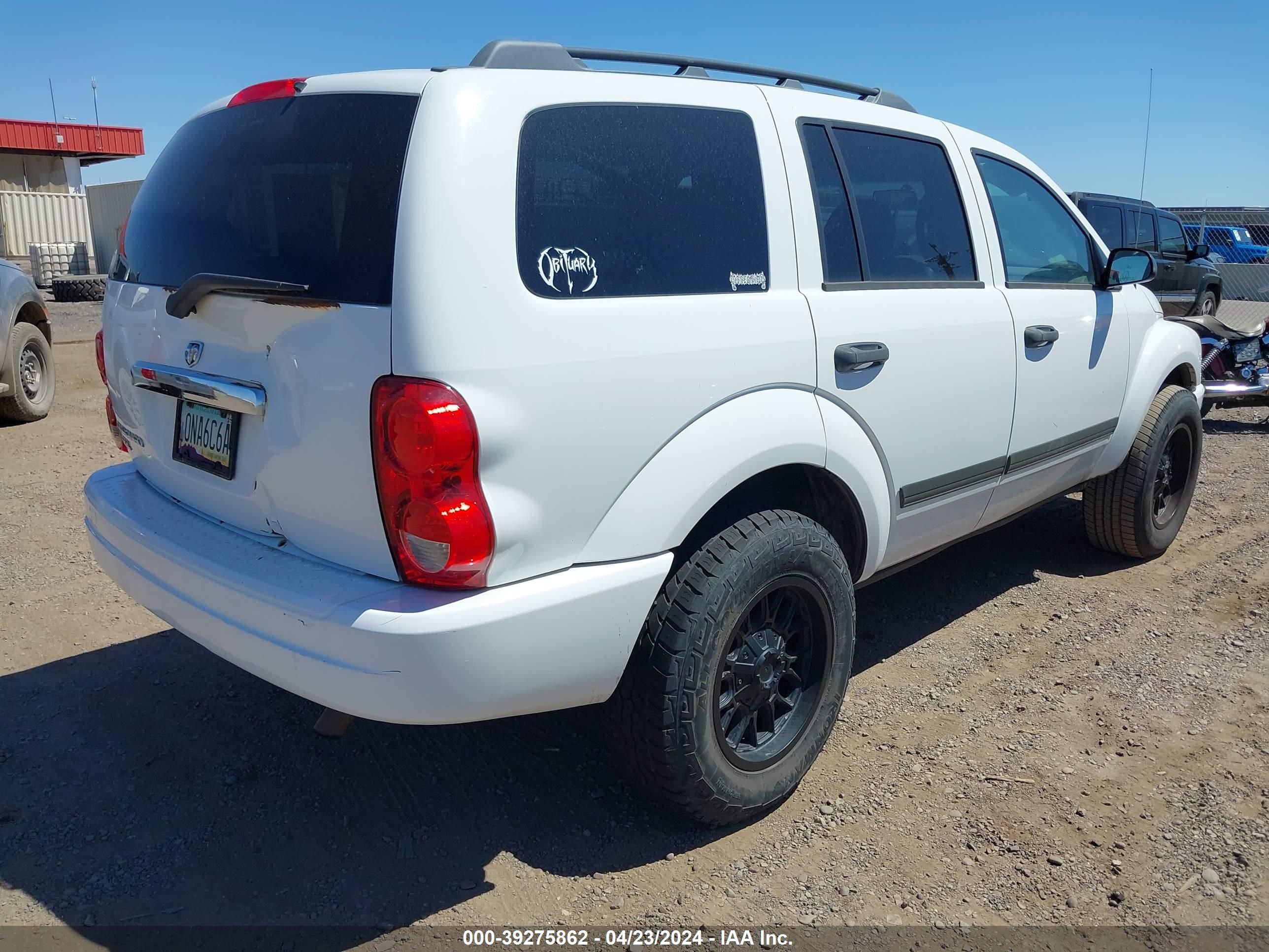 Photo 3 VIN: 1D4HB48N26F103465 - DODGE DURANGO 