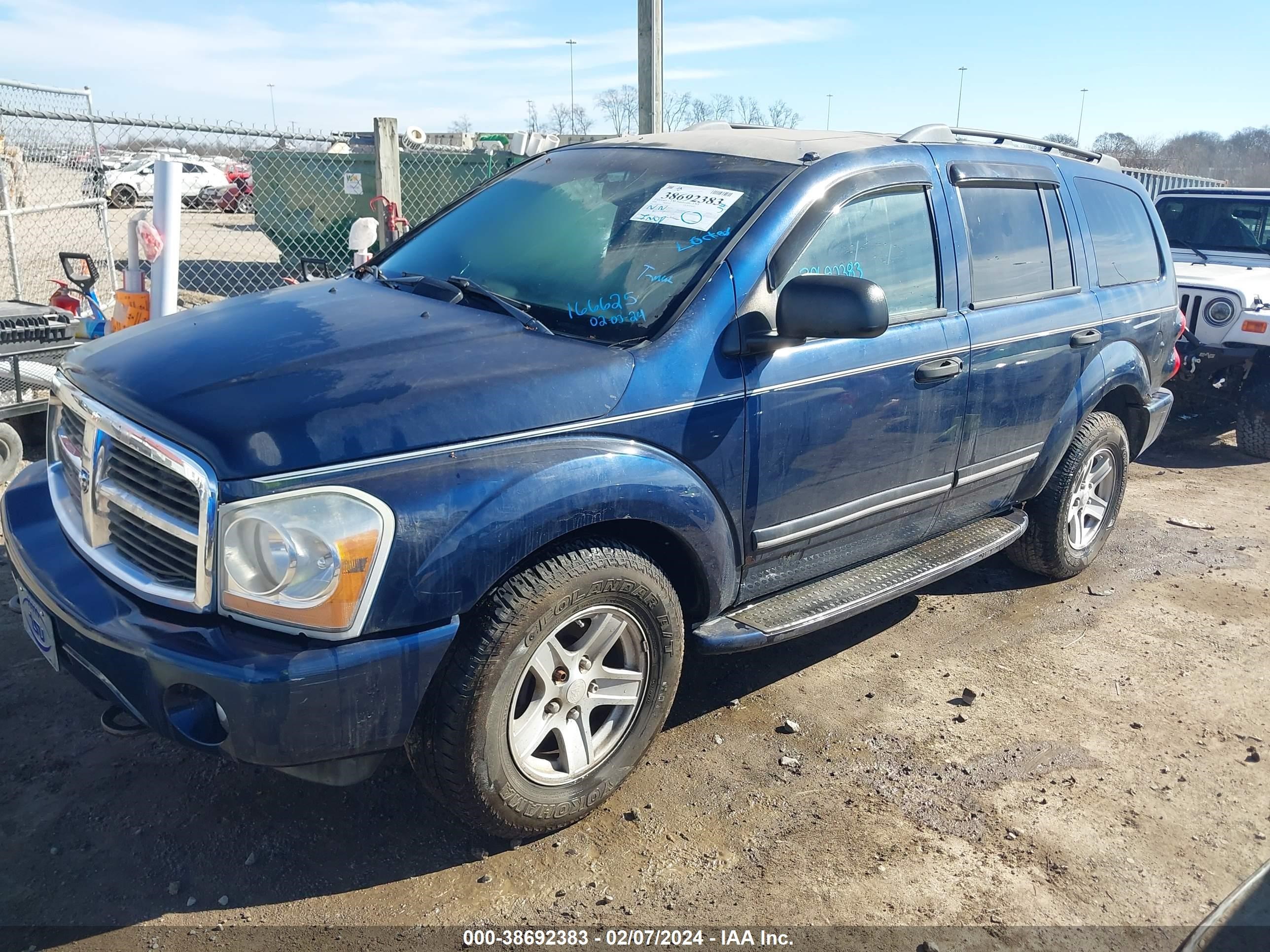 Photo 1 VIN: 1D4HB58D24F166625 - DODGE DURANGO 