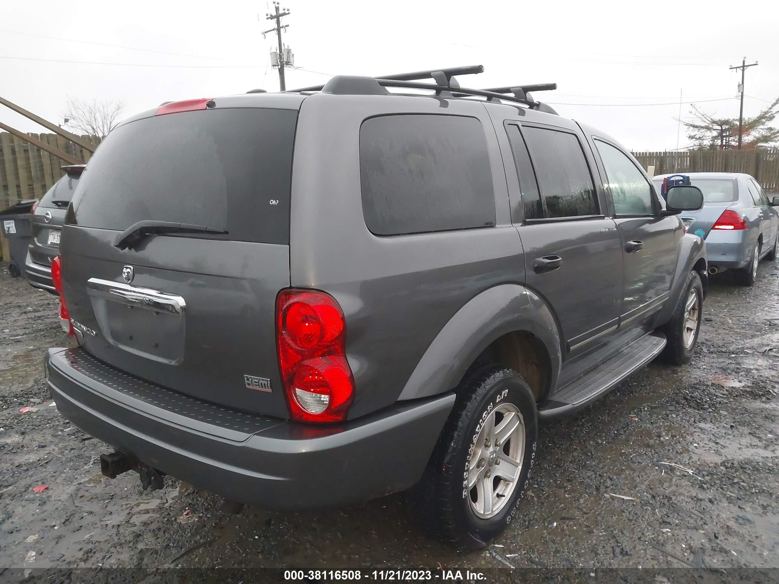 Photo 3 VIN: 1D4HB58D44F219955 - DODGE DURANGO 