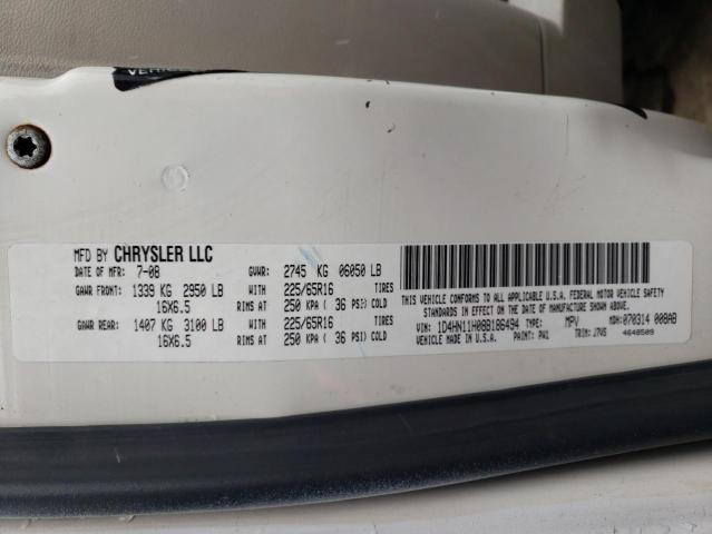 Photo 12 VIN: 1D4HN11H08B186494 - DODGE CARAVAN 