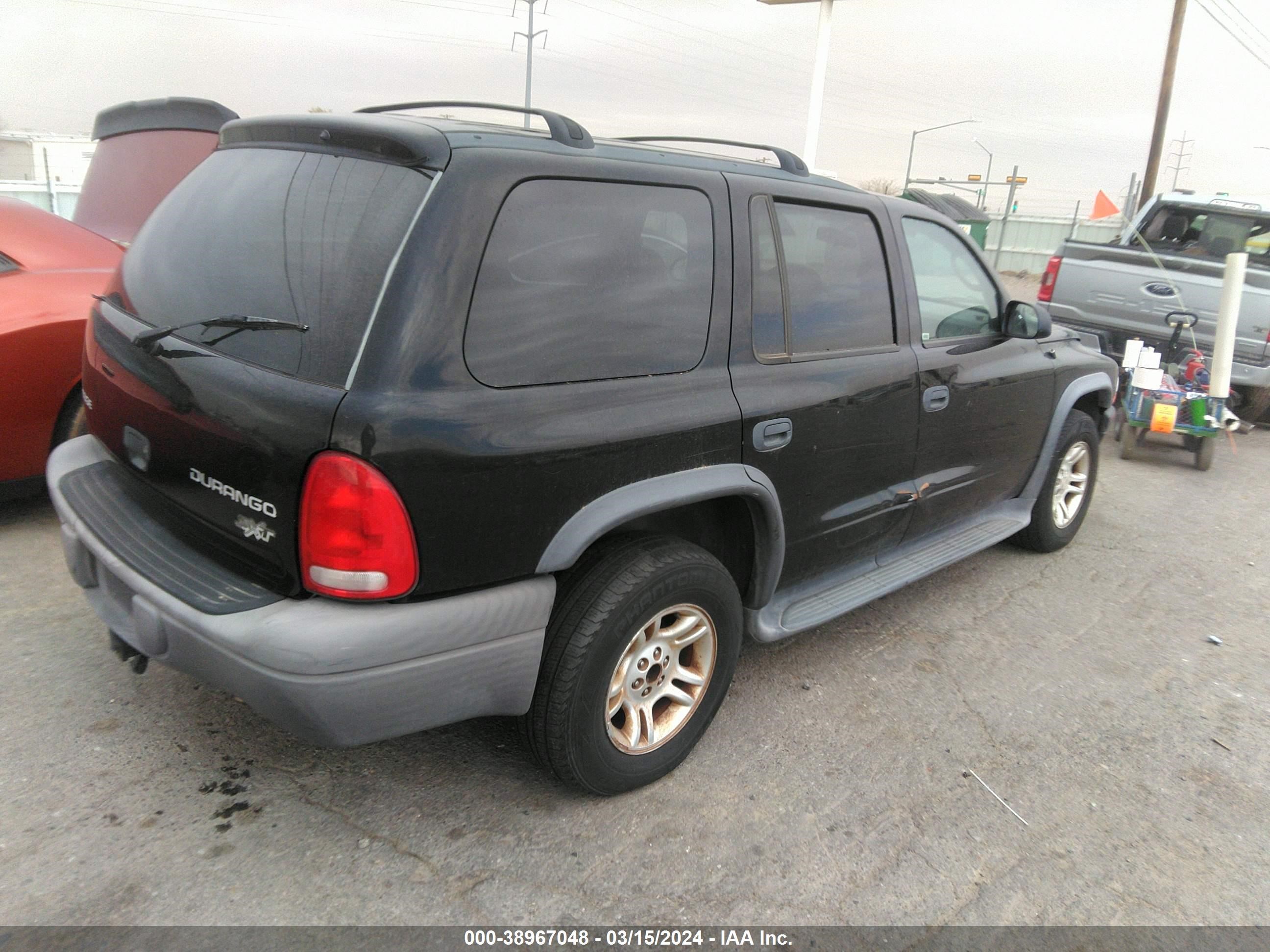 Photo 3 VIN: 1D4HR38N63F503742 - DODGE DURANGO 