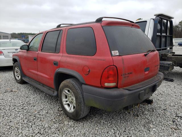 Photo 2 VIN: 1D4HR38N83F604474 - DODGE DURANGO 