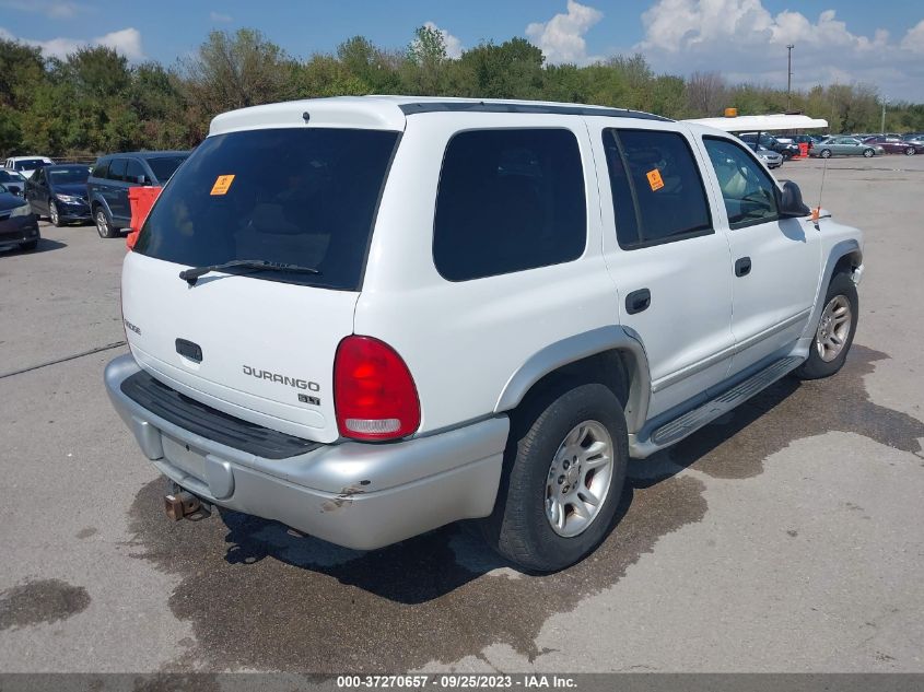 Photo 3 VIN: 1D4HR58N93F523494 - DODGE DURANGO 