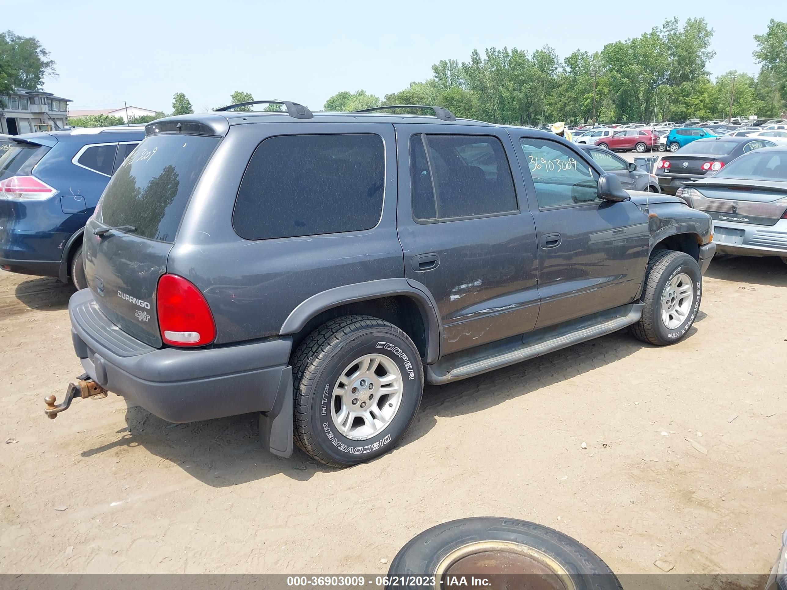 Photo 3 VIN: 1D4HS38N63F530282 - DODGE DURANGO 