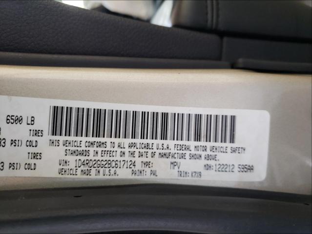 Photo 9 VIN: 1D4RD2GG2BC617124 - DODGE DURANGO EX 