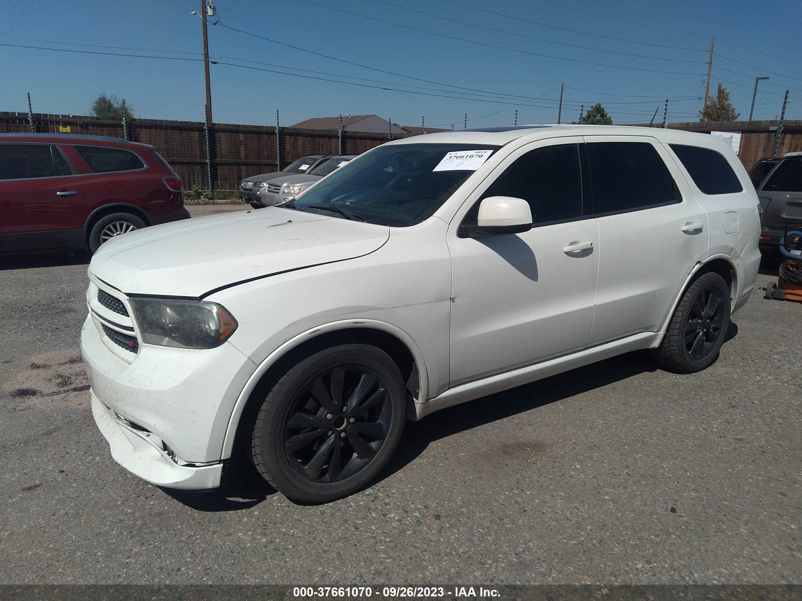 Photo 1 VIN: 1D4RE3GG4BC687436 - DODGE DURANGO 