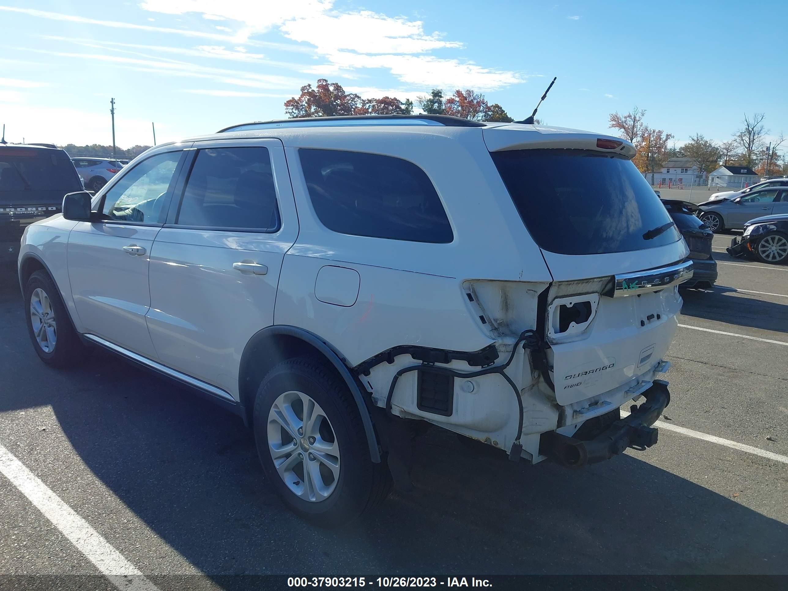 Photo 2 VIN: 1D4RE4GG5BC598707 - DODGE DURANGO 