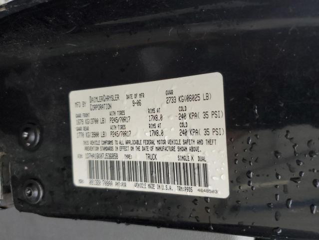 Photo 11 VIN: 1D7HA16K07J536858 - DODGE RAM 1500 S 