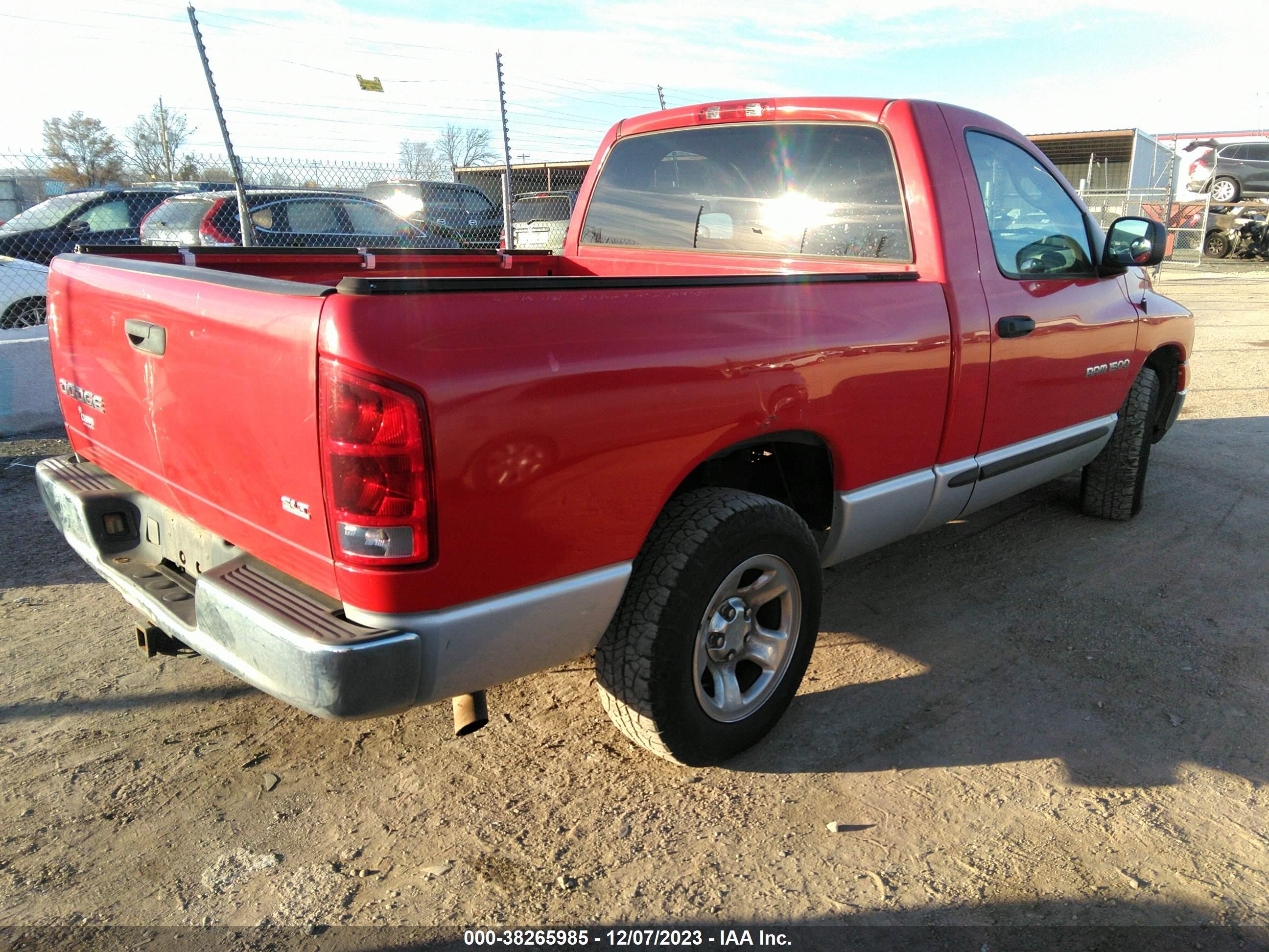 Photo 3 VIN: 1D7HA16N03J566611 - DODGE RAM 