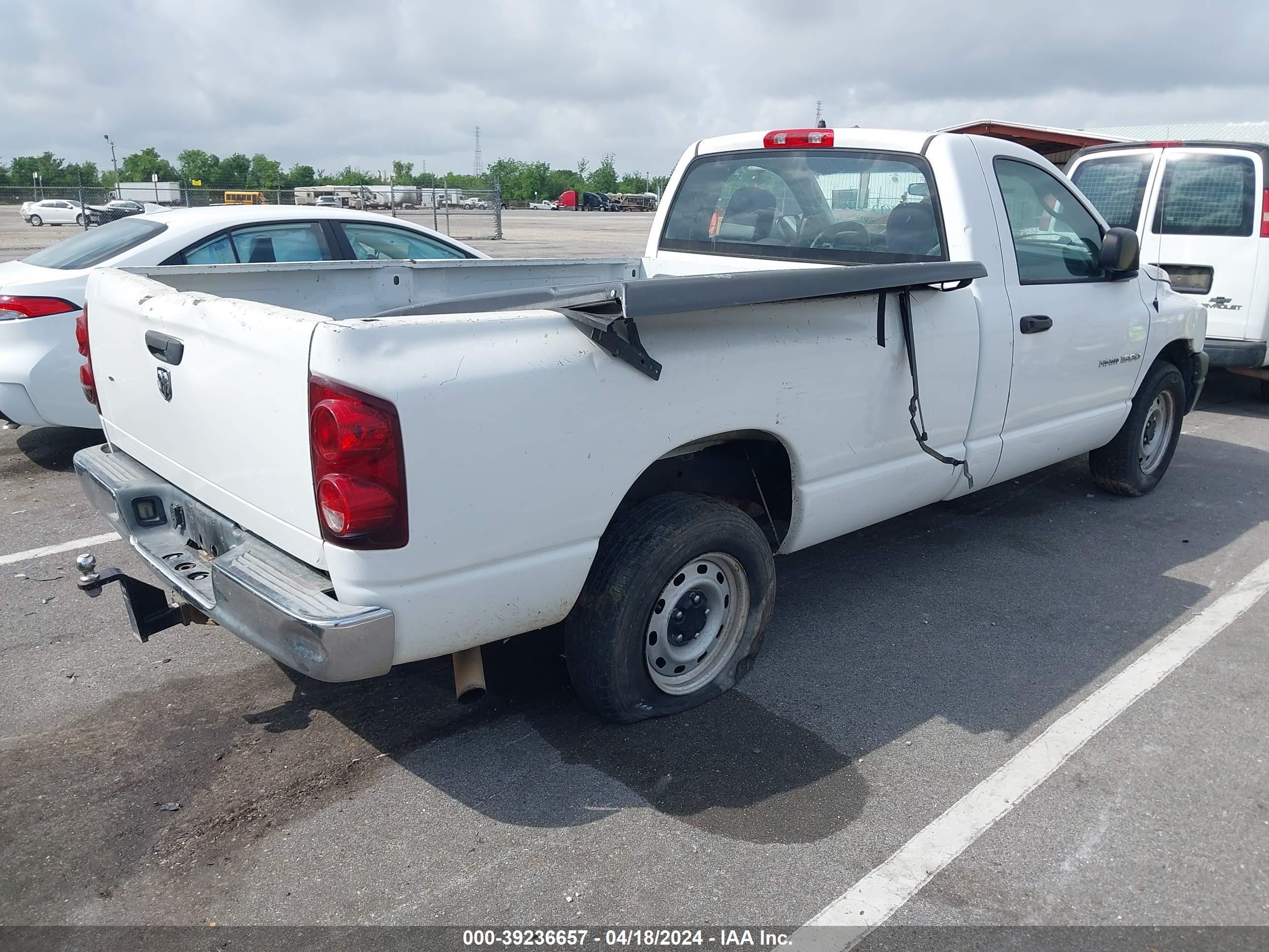 Photo 3 VIN: 1D7HA16P97J563455 - DODGE RAM 