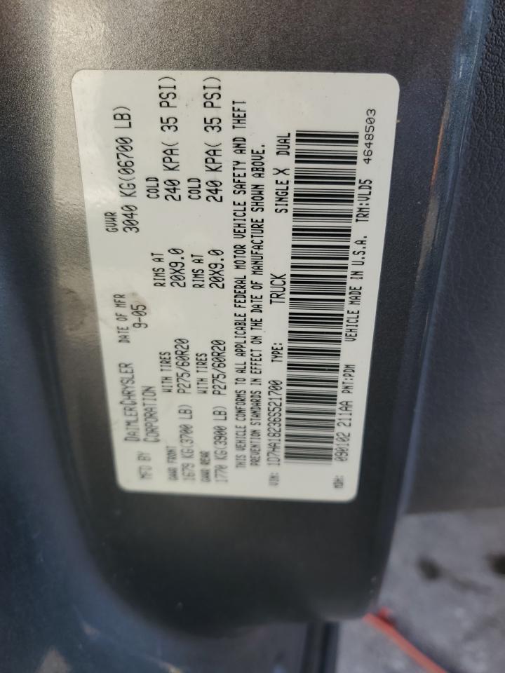 Photo 11 VIN: 1D7HA18236S521700 - DODGE RAM 