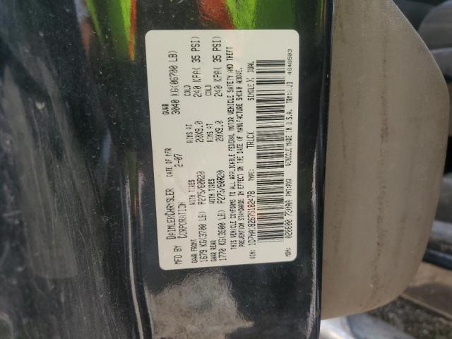 Photo 11 VIN: 1D7HA18267S182478 - DODGE RAM 1500 S 