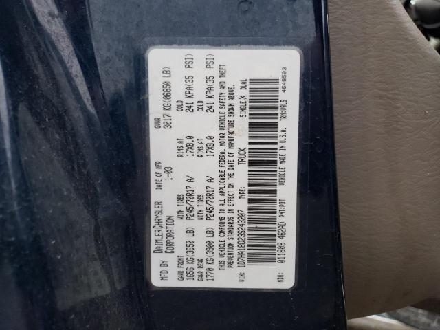 Photo 11 VIN: 1D7HA18D23S243207 - DODGE RAM 1500 