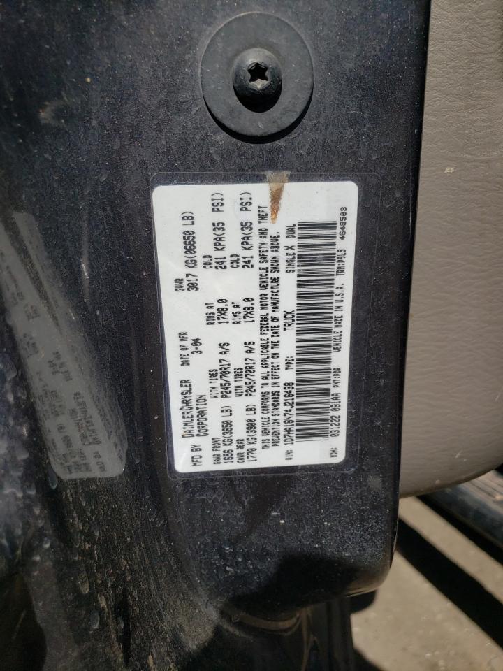 Photo 11 VIN: 1D7HA18N74J216438 - DODGE RAM 