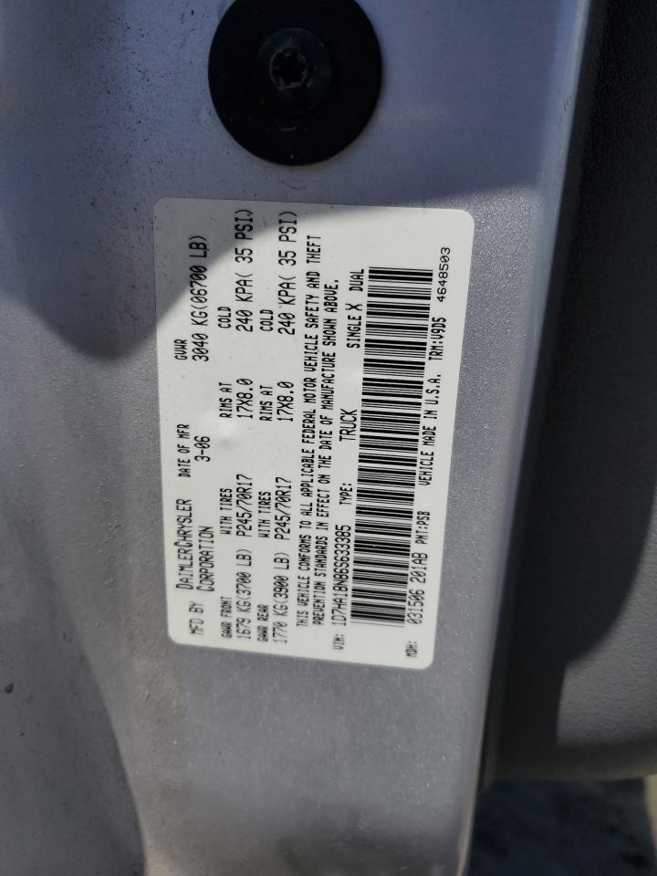 Photo 11 VIN: 1D7HA18N86S633385 - DODGE RAM 