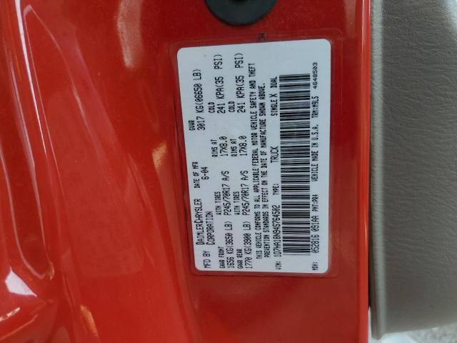 Photo 12 VIN: 1D7HA18N94S764502 - DODGE RAM 1500 S 