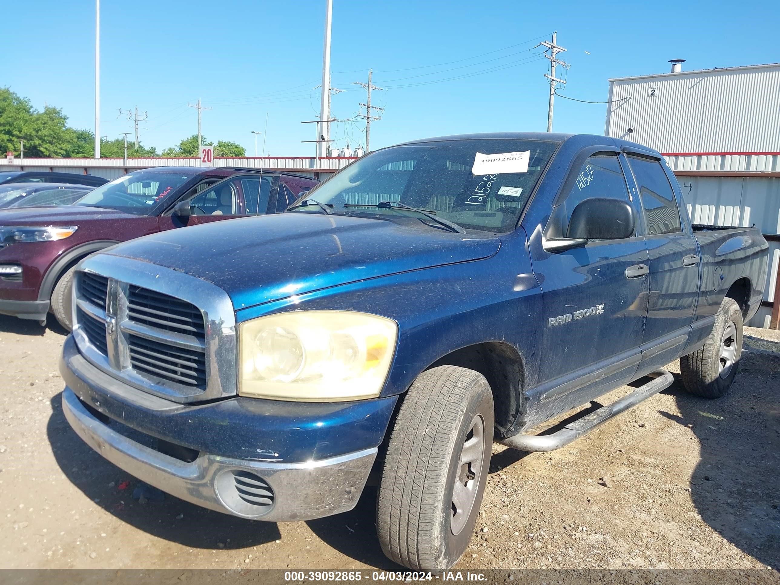 Photo 1 VIN: 1D7HA18N96J121527 - DODGE RAM 