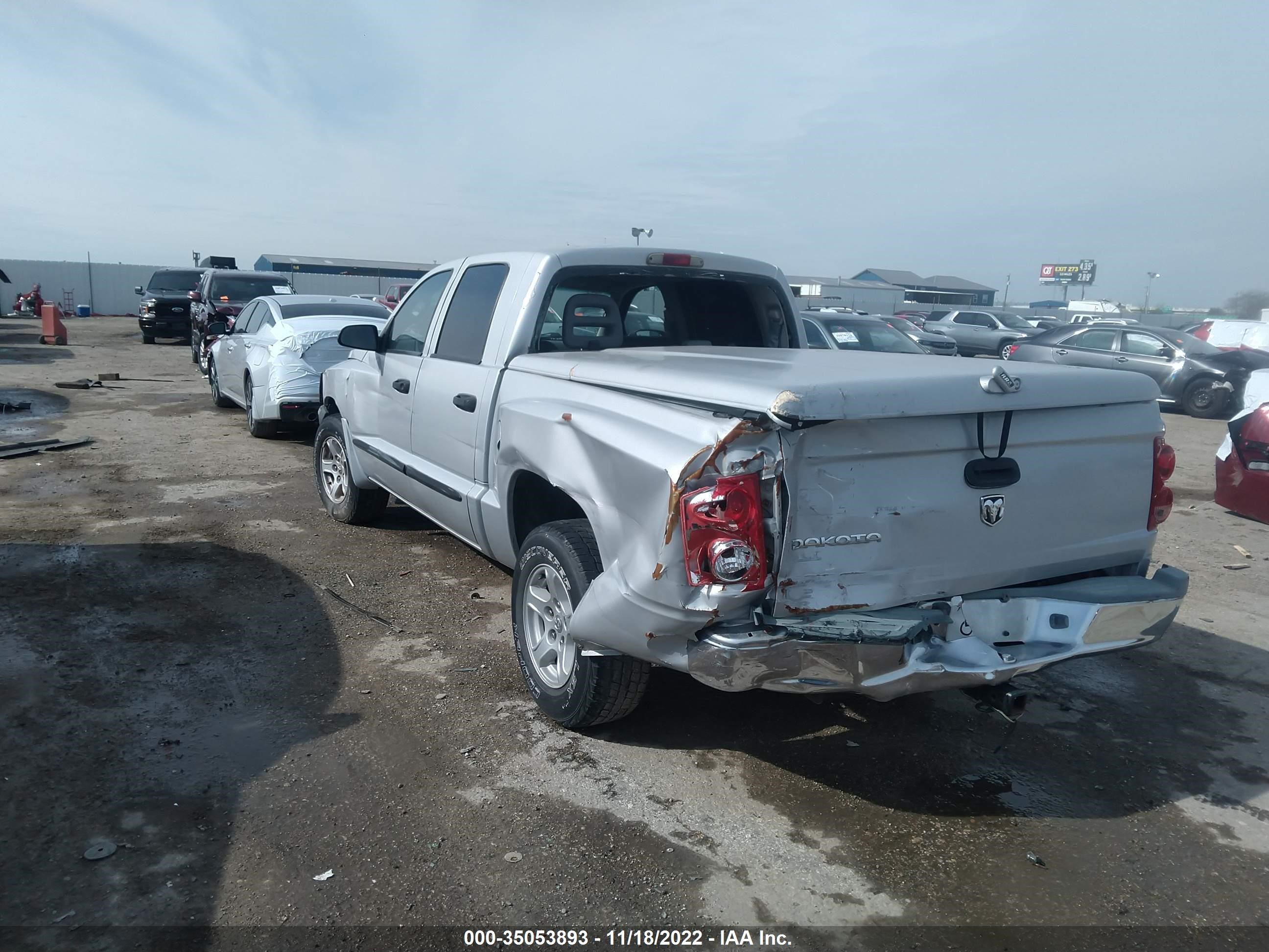 Photo 2 VIN: 1D7HE48K75S321956 - DODGE DAKOTA 