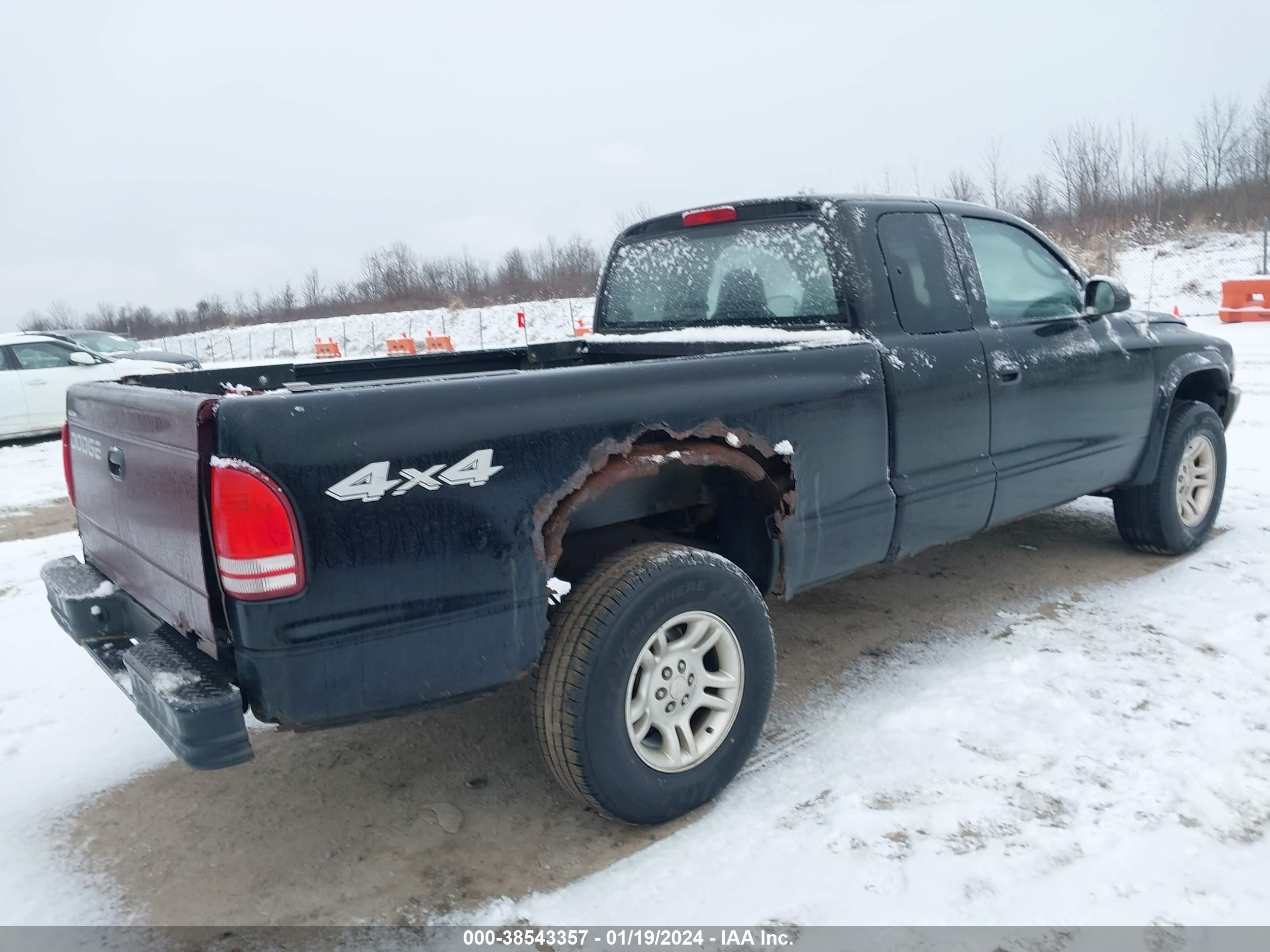 Photo 3 VIN: 1D7HG12K24S712237 - DODGE DAKOTA 