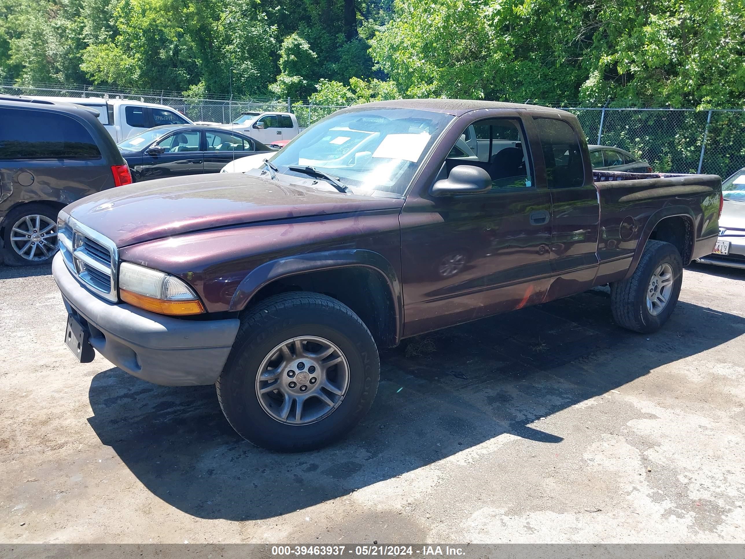 Photo 1 VIN: 1D7HG12K44S704284 - DODGE DAKOTA 