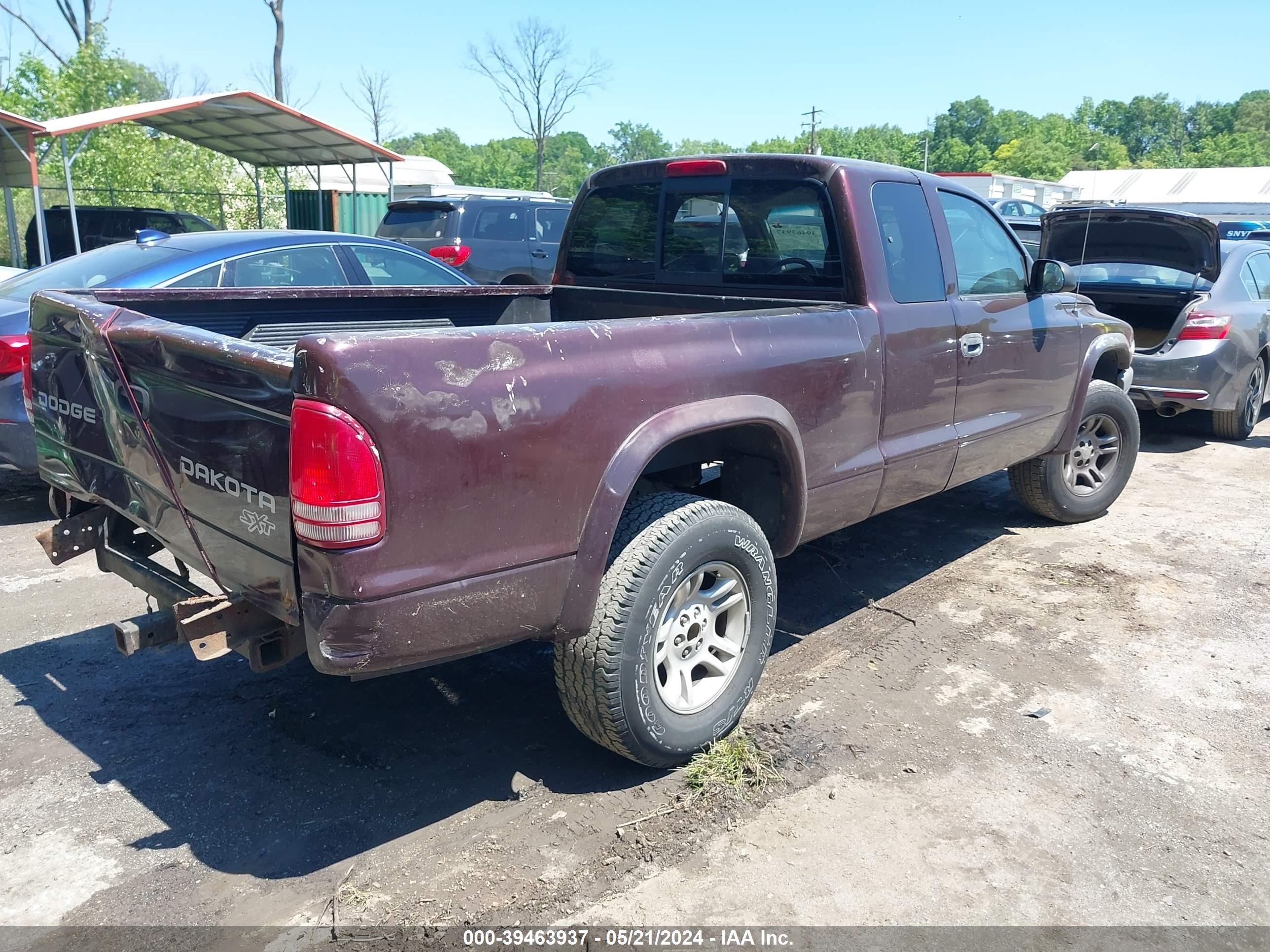 Photo 3 VIN: 1D7HG12K44S704284 - DODGE DAKOTA 