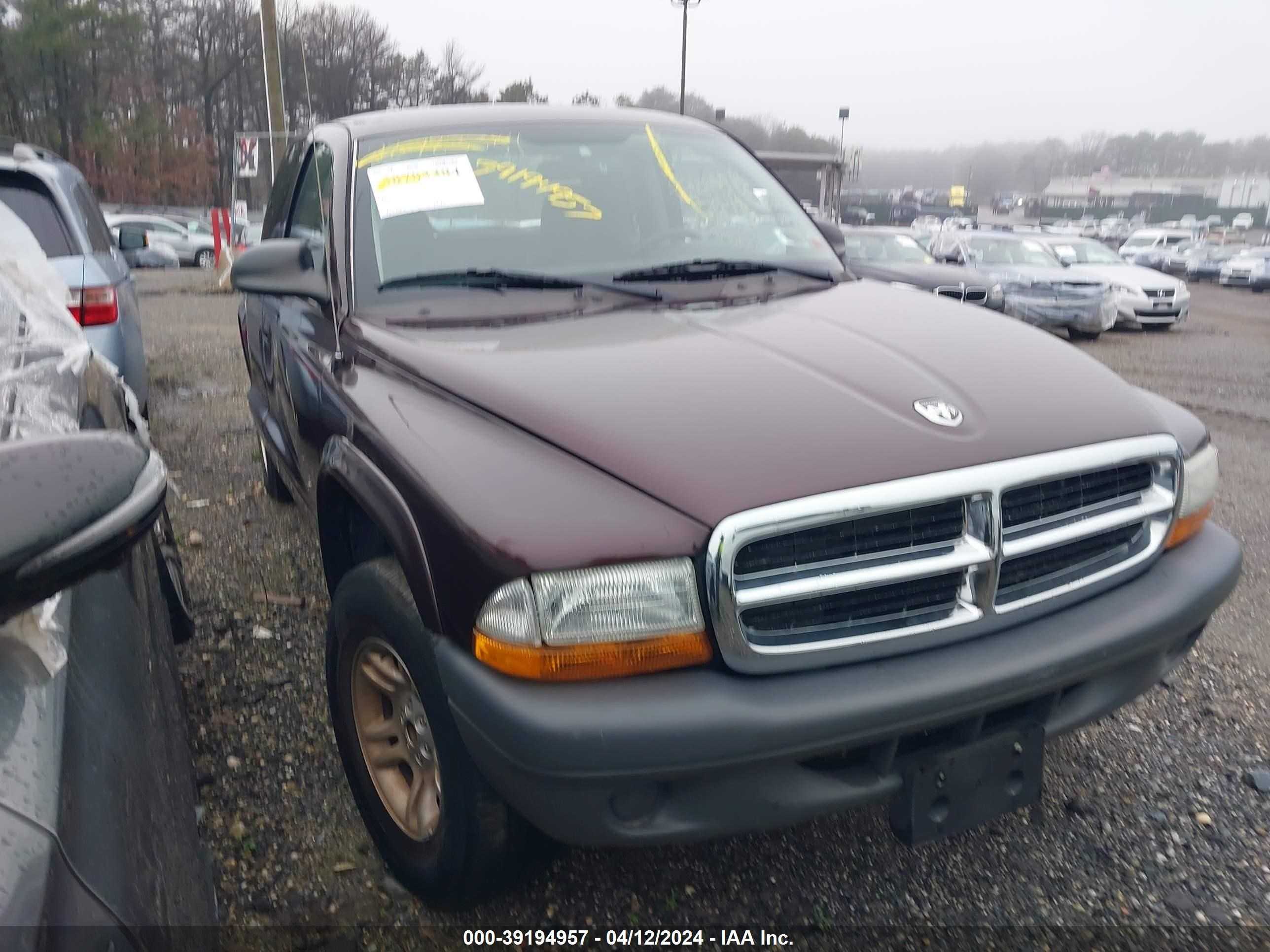 Photo 1 VIN: 1D7HG12K84S590872 - DODGE DAKOTA 