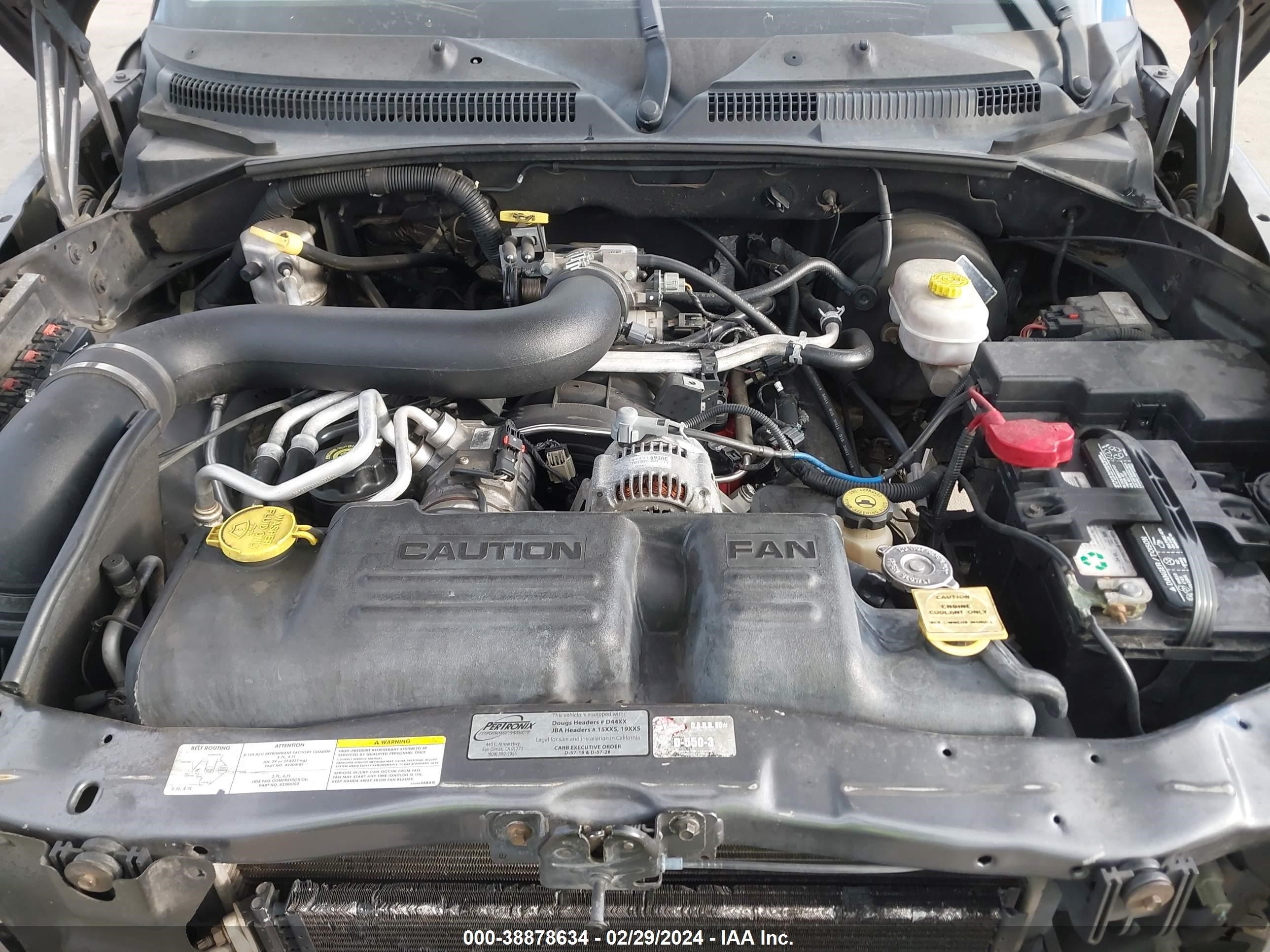 Photo 9 VIN: 1D7HG38N74S565667 - DODGE DAKOTA 