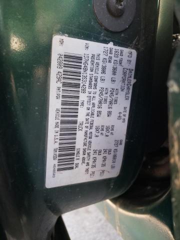 Photo 11 VIN: 1D7HG48N13S314289 - DODGE DAKOTA QUA 