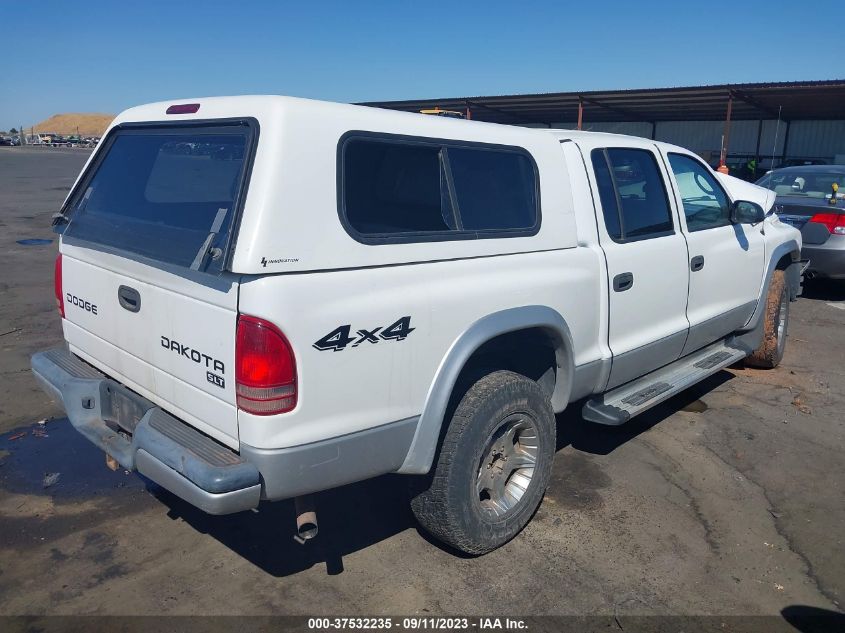 Photo 3 VIN: 1D7HG48N14S721563 - DODGE DAKOTA 