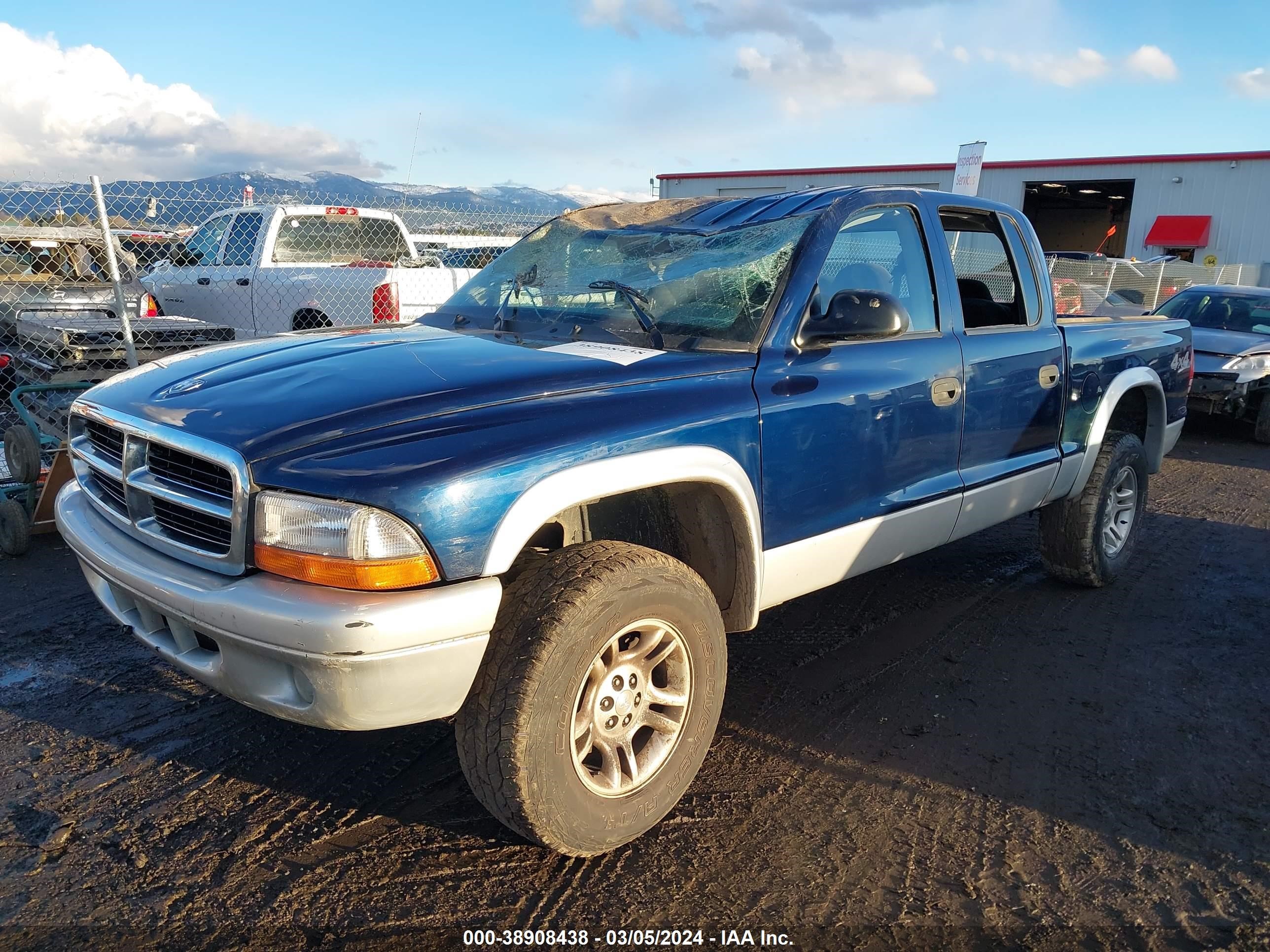 Photo 1 VIN: 1D7HG48N34S630746 - DODGE DAKOTA 