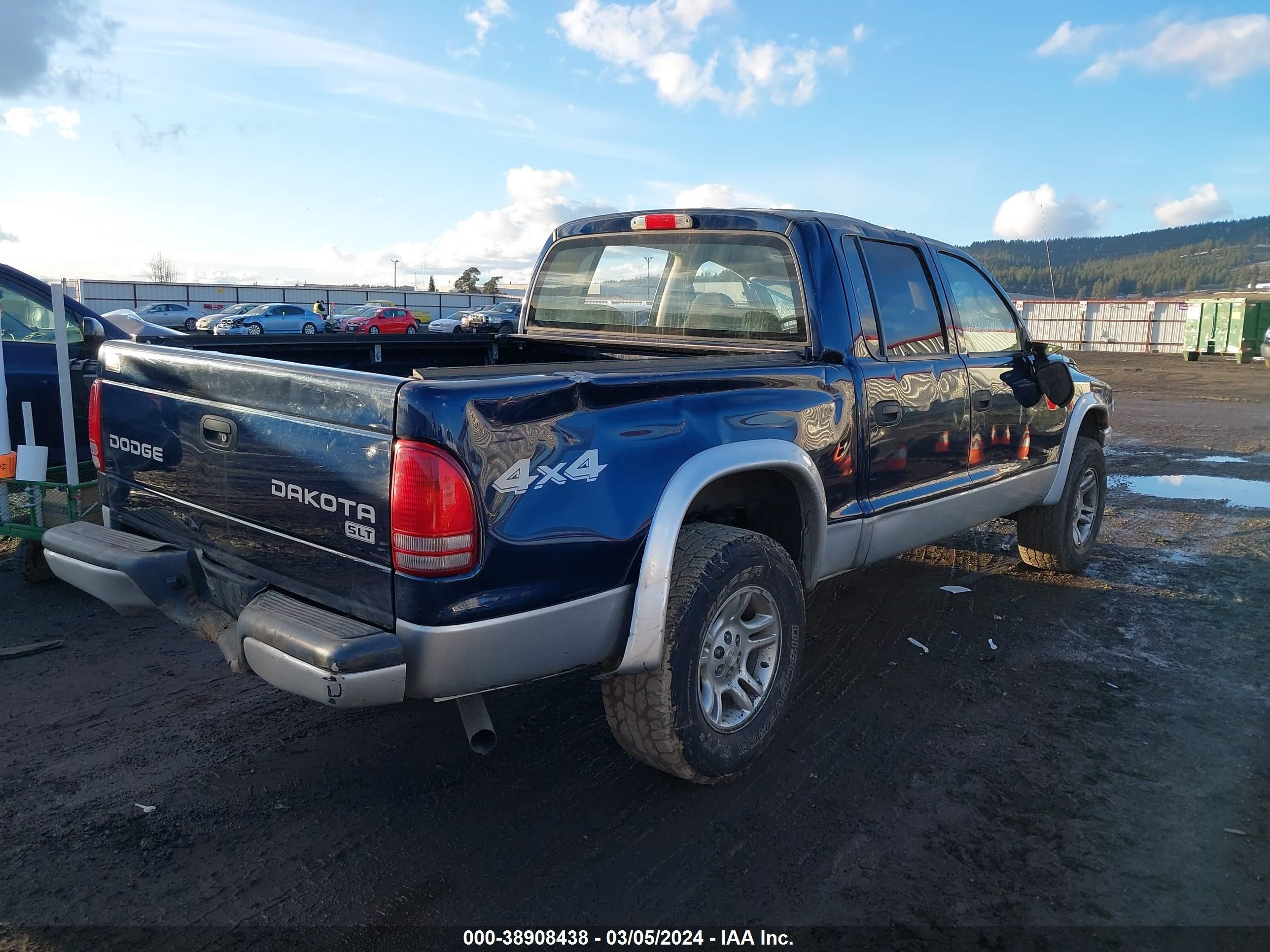 Photo 3 VIN: 1D7HG48N34S630746 - DODGE DAKOTA 