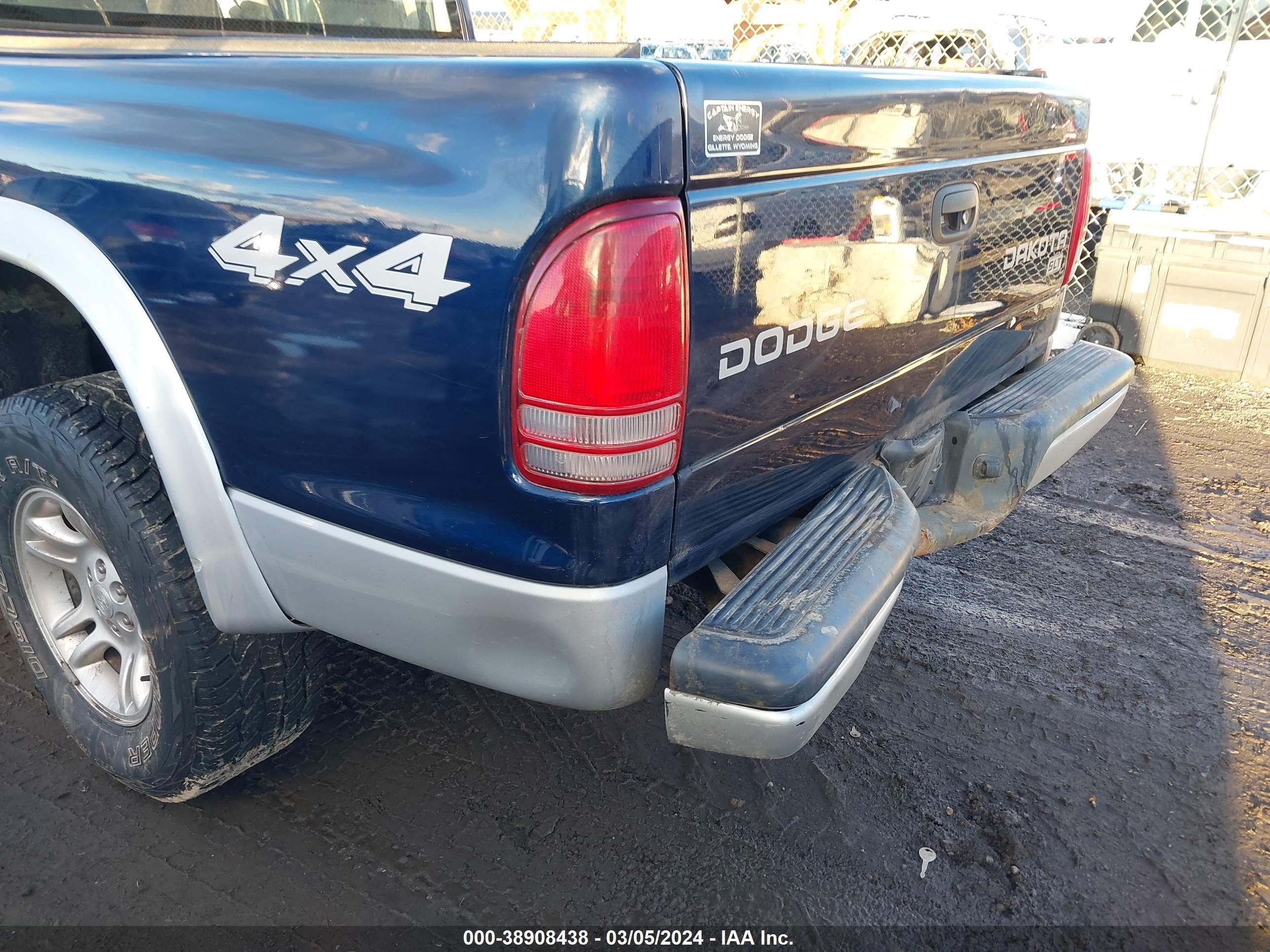 Photo 5 VIN: 1D7HG48N34S630746 - DODGE DAKOTA 