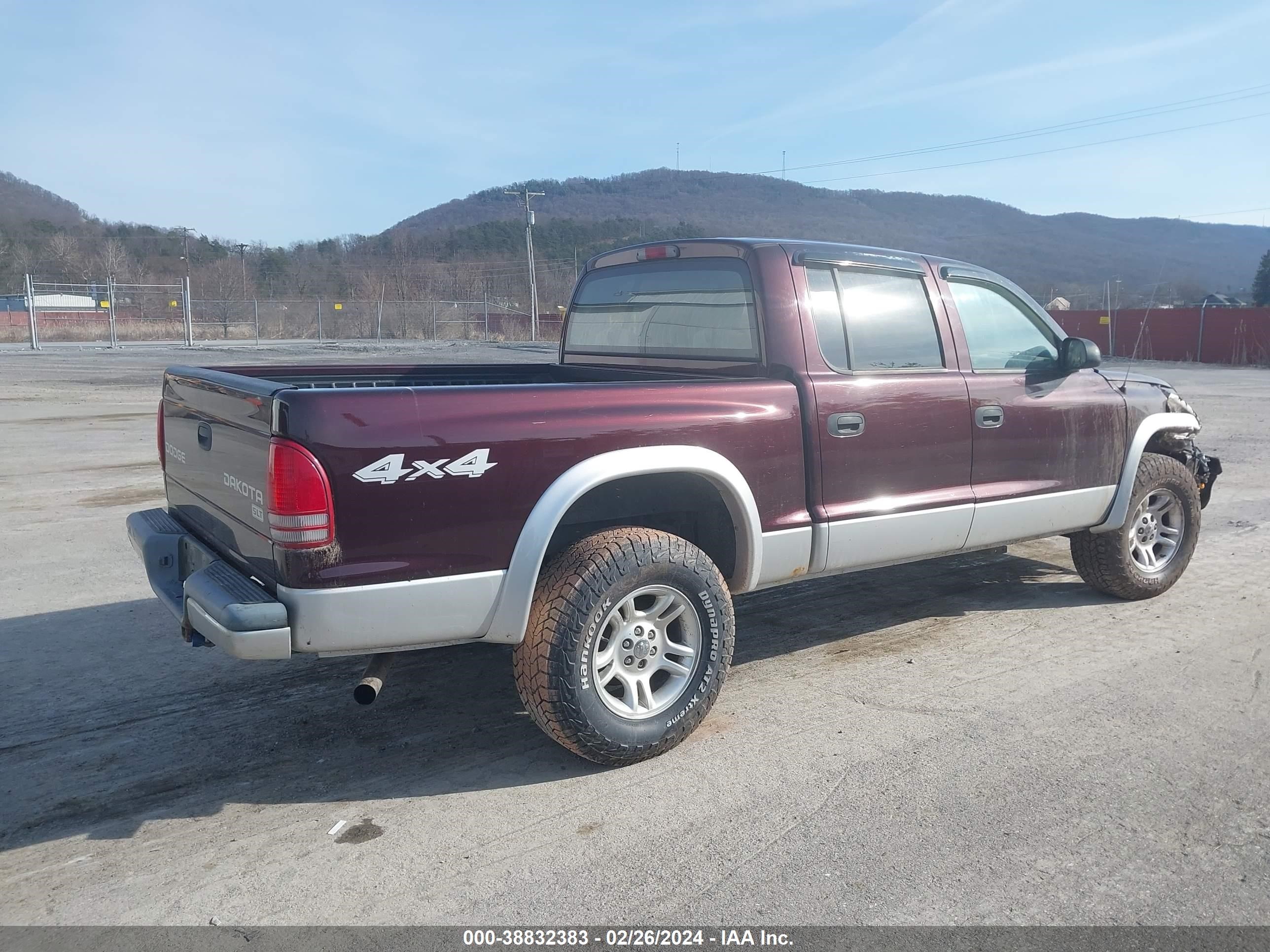 Photo 3 VIN: 1D7HG48N64S570980 - DODGE DAKOTA 