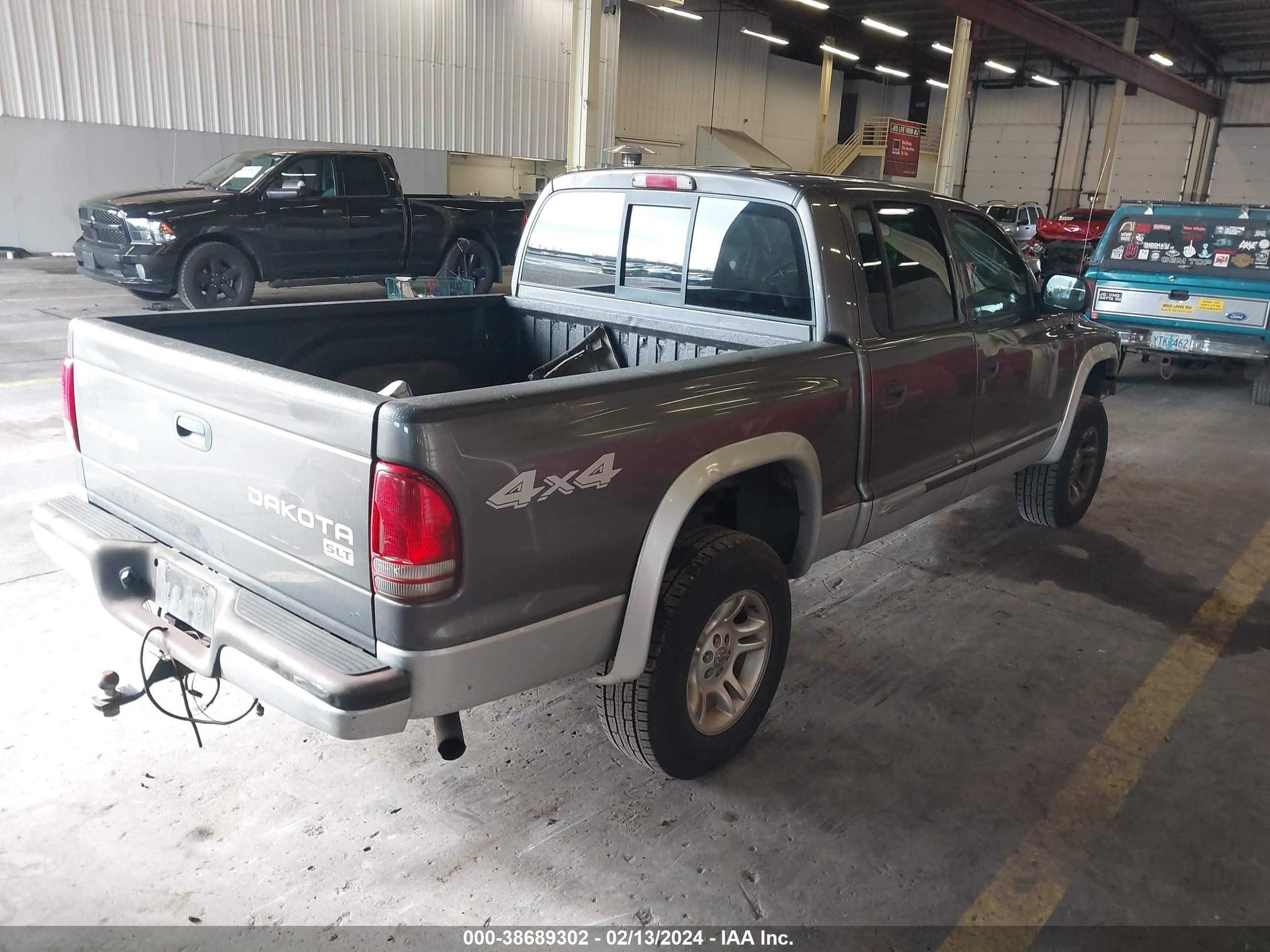 Photo 3 VIN: 1D7HG48N84S622416 - DODGE DAKOTA 