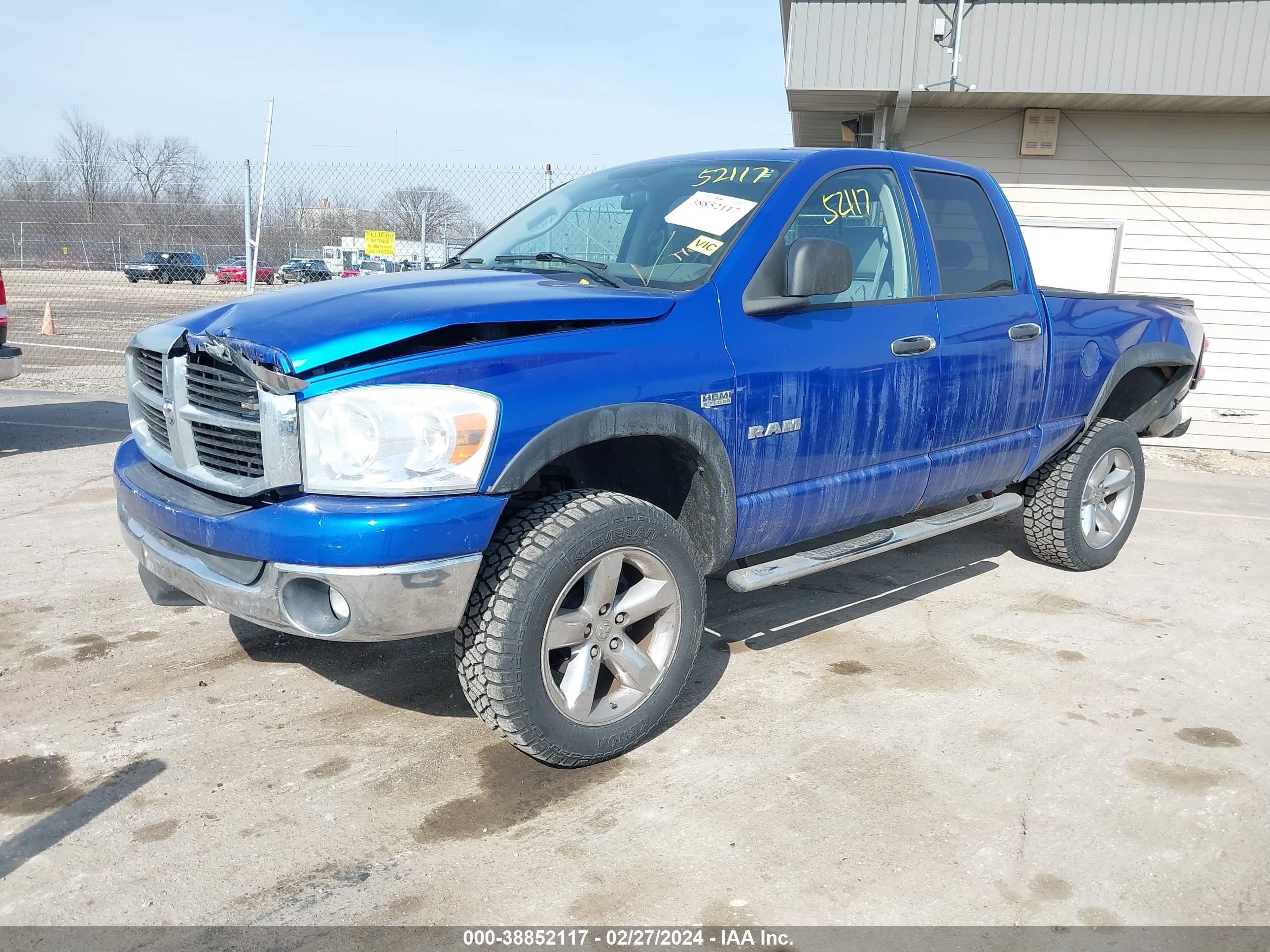 Photo 1 VIN: 1D7HU18298J218775 - DODGE RAM 