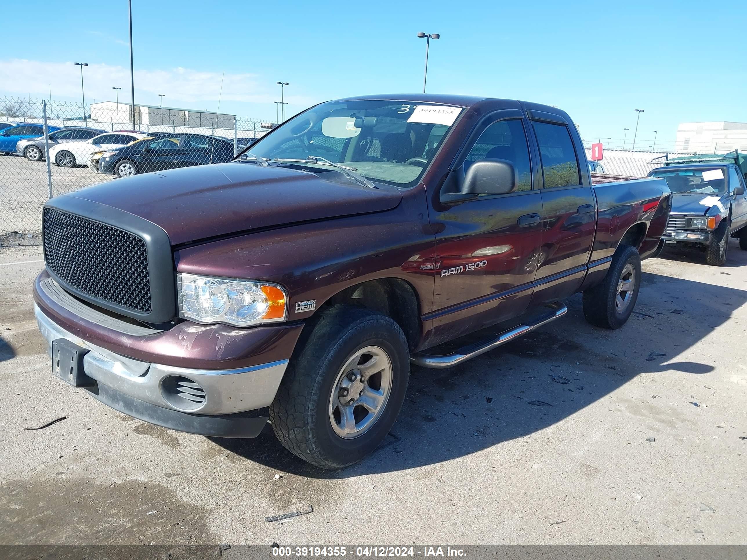 Photo 1 VIN: 1D7HU18D35S287128 - DODGE RAM 