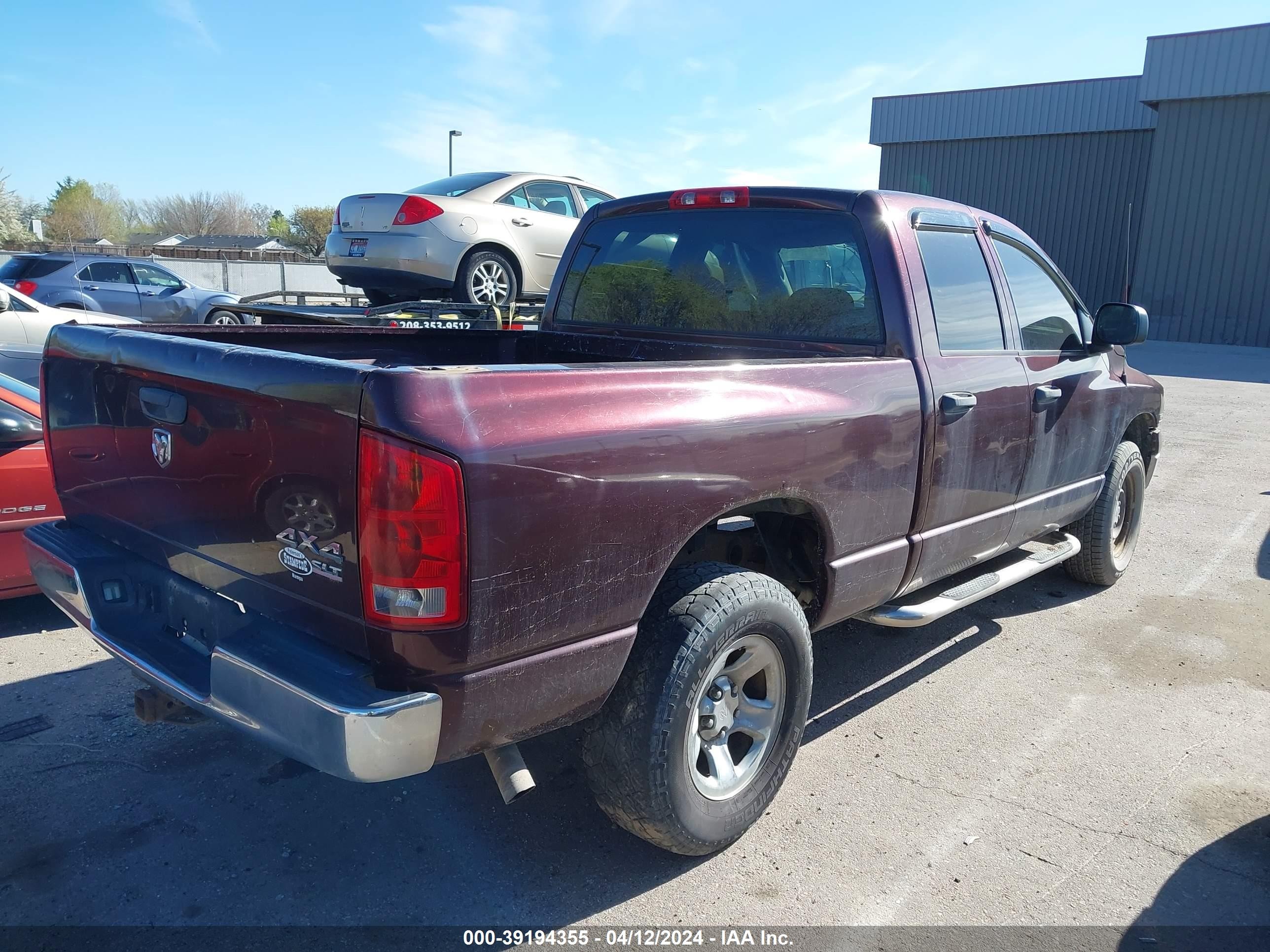 Photo 3 VIN: 1D7HU18D35S287128 - DODGE RAM 