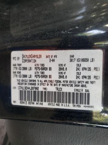 Photo 11 VIN: 1D7HU18D44J207002 - DODGE RAM 1500 S 