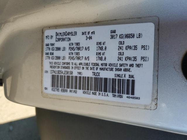 Photo 12 VIN: 1D7HU18D54J230160 - DODGE RAM 1500 S 