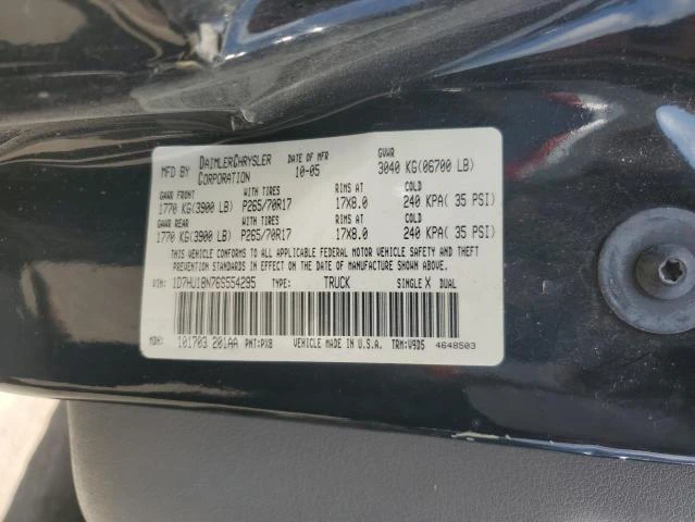 Photo 11 VIN: 1D7HU18N76S554295 - DODGE RAM 1500 S 